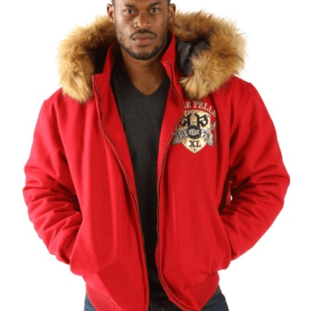 Pelle Pelle Red Forever Fearless MB Wool Jacket | Men Jacket