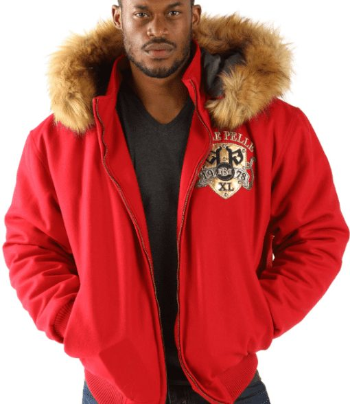 Pelle Pelle Red Forever Fearless MB Wool Jacket | Men Jacket