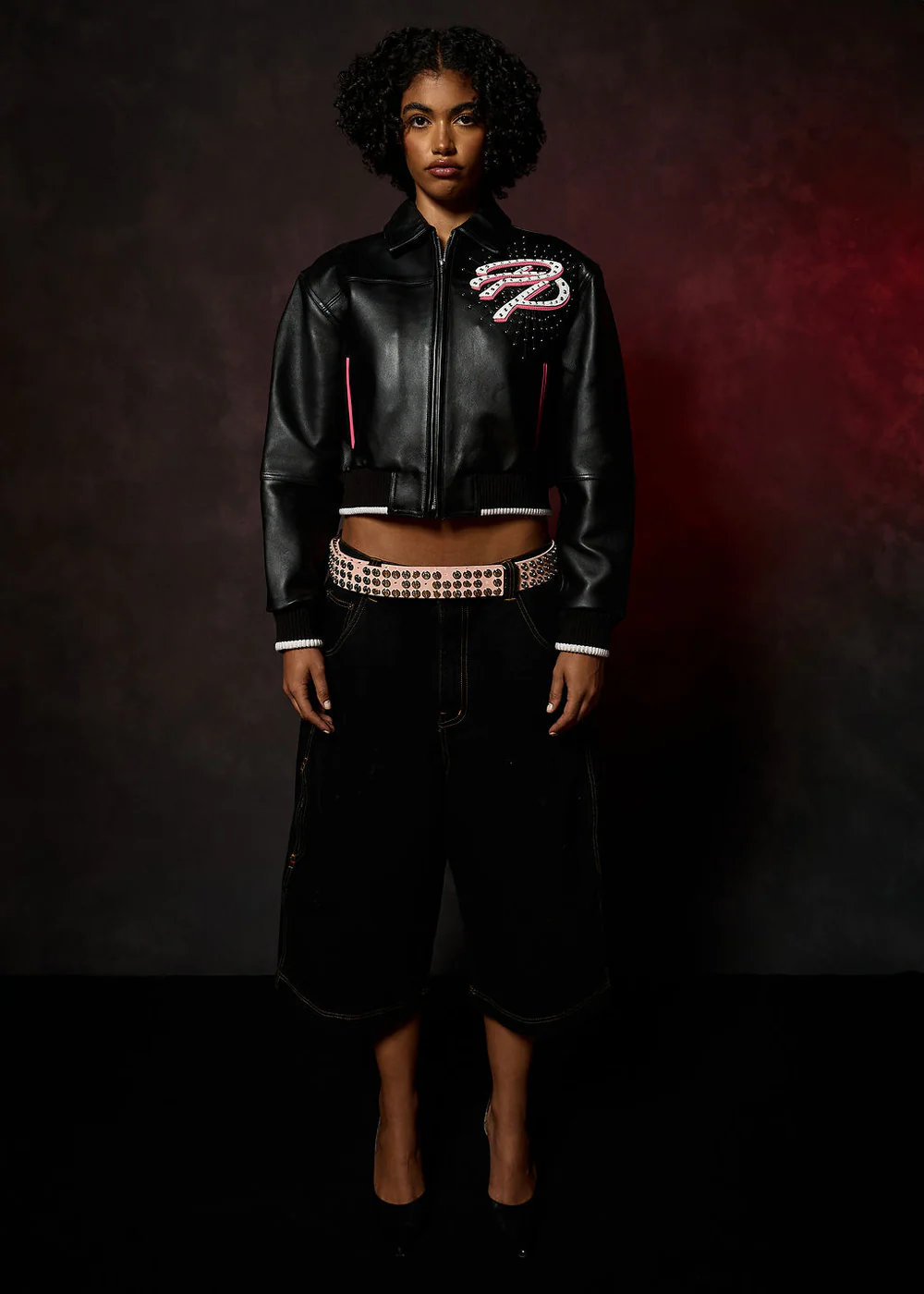 Pelle Pelle Greatest Of All Time Womens Crop Jacket view 2