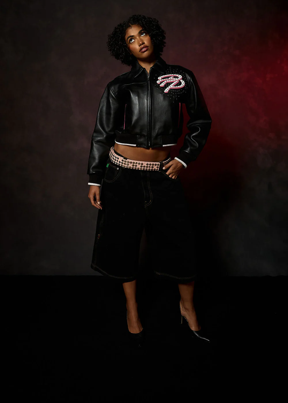 Pelle Pelle Greatest Of All Time Womens Crop Jacket view 6