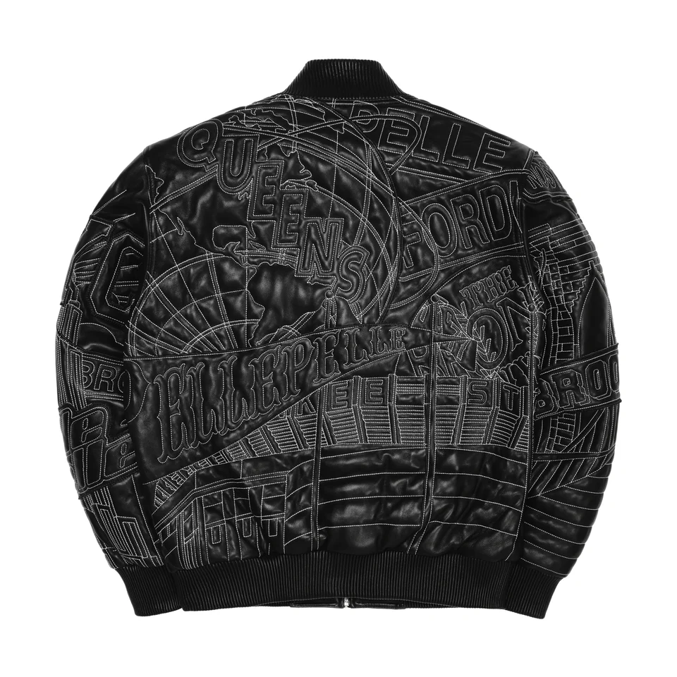 Pelle Pelle NYC Boro Quilted Black Jacket view 5