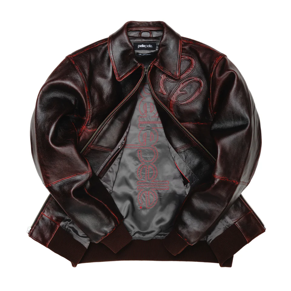 Two Tone Pelle Pelle Jacket view 6