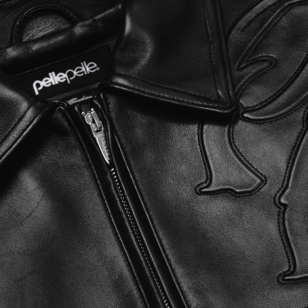 Two Tone Pelle Pelle Black Jacket view 5