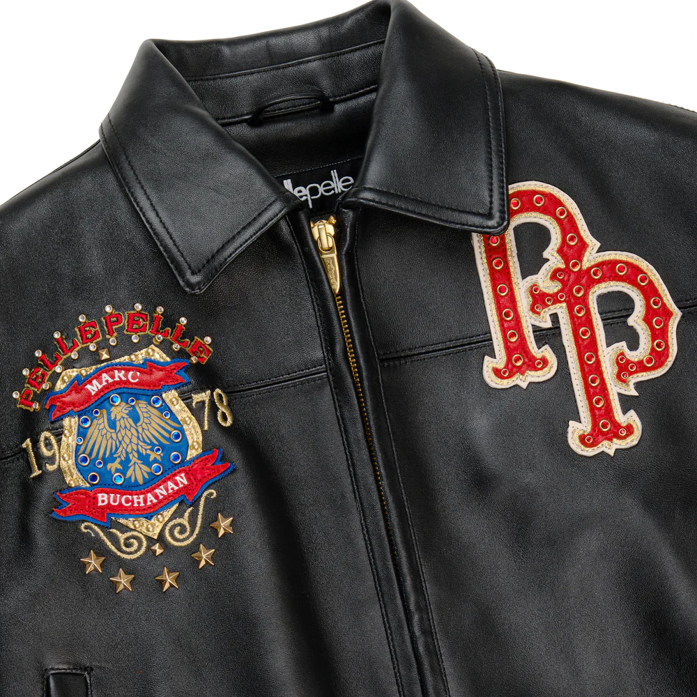 World Famous Pelle Pelle Womens Black Jacket view 5