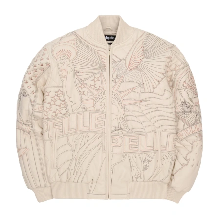 Pelle Pelle America Quilted Leather Jacket