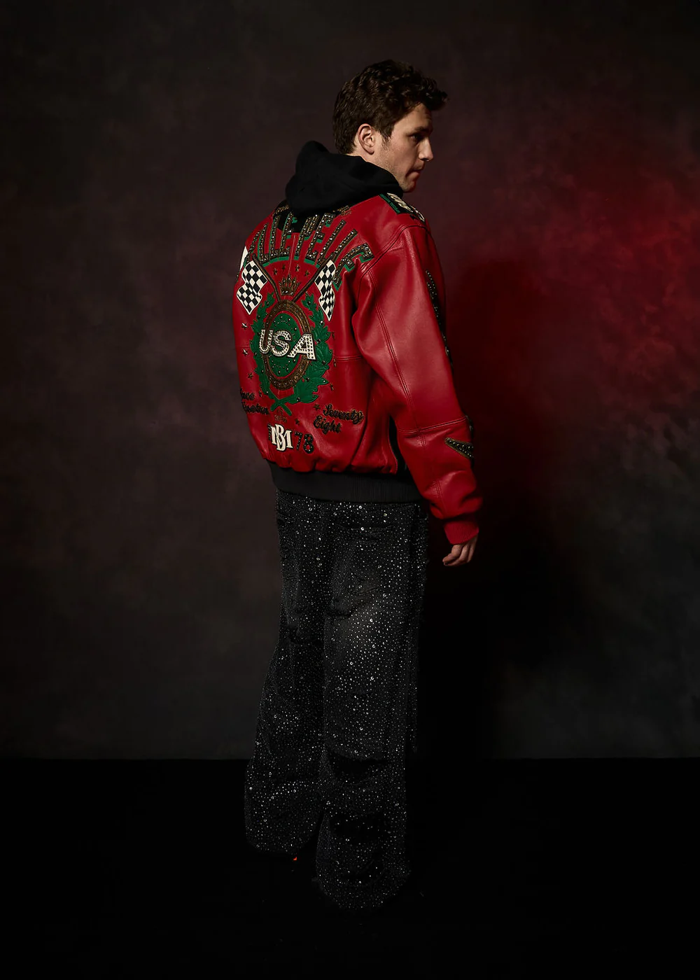 Pelle Pelle Daytona Special Red Leather Jacket view 14