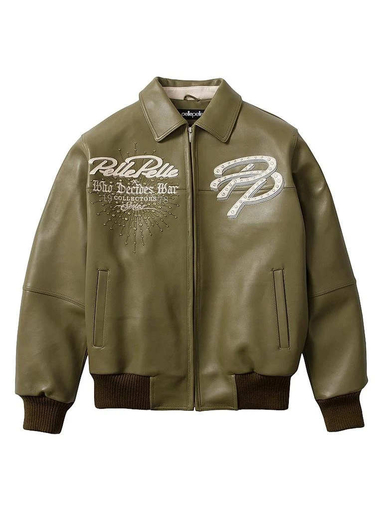 Who Decides War x Pelle Pelle Greatest Of All Time Leather Jacket