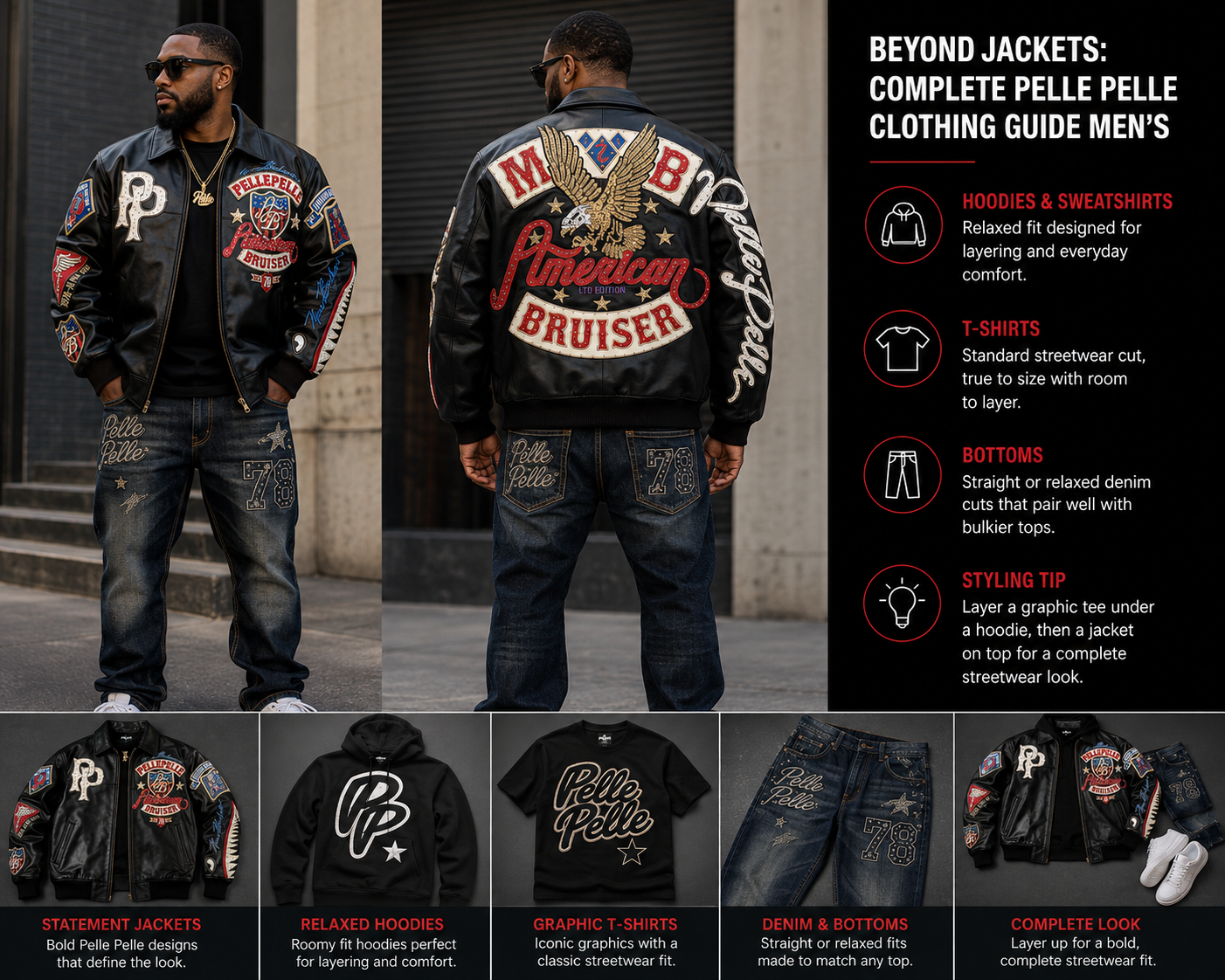Beyond Jackets: Complete Pelle Pelle Clothing Guide 22 Pelle Pelle Jacket