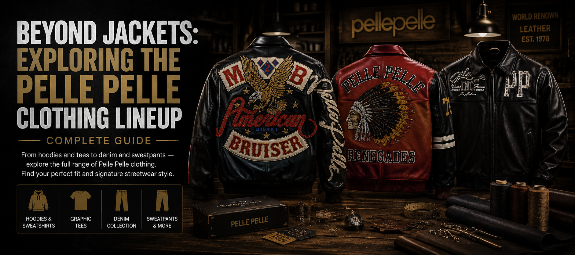Beyond Jackets: Complete Pelle Pelle Clothing Guide 15 Pelle Pelle Jacket