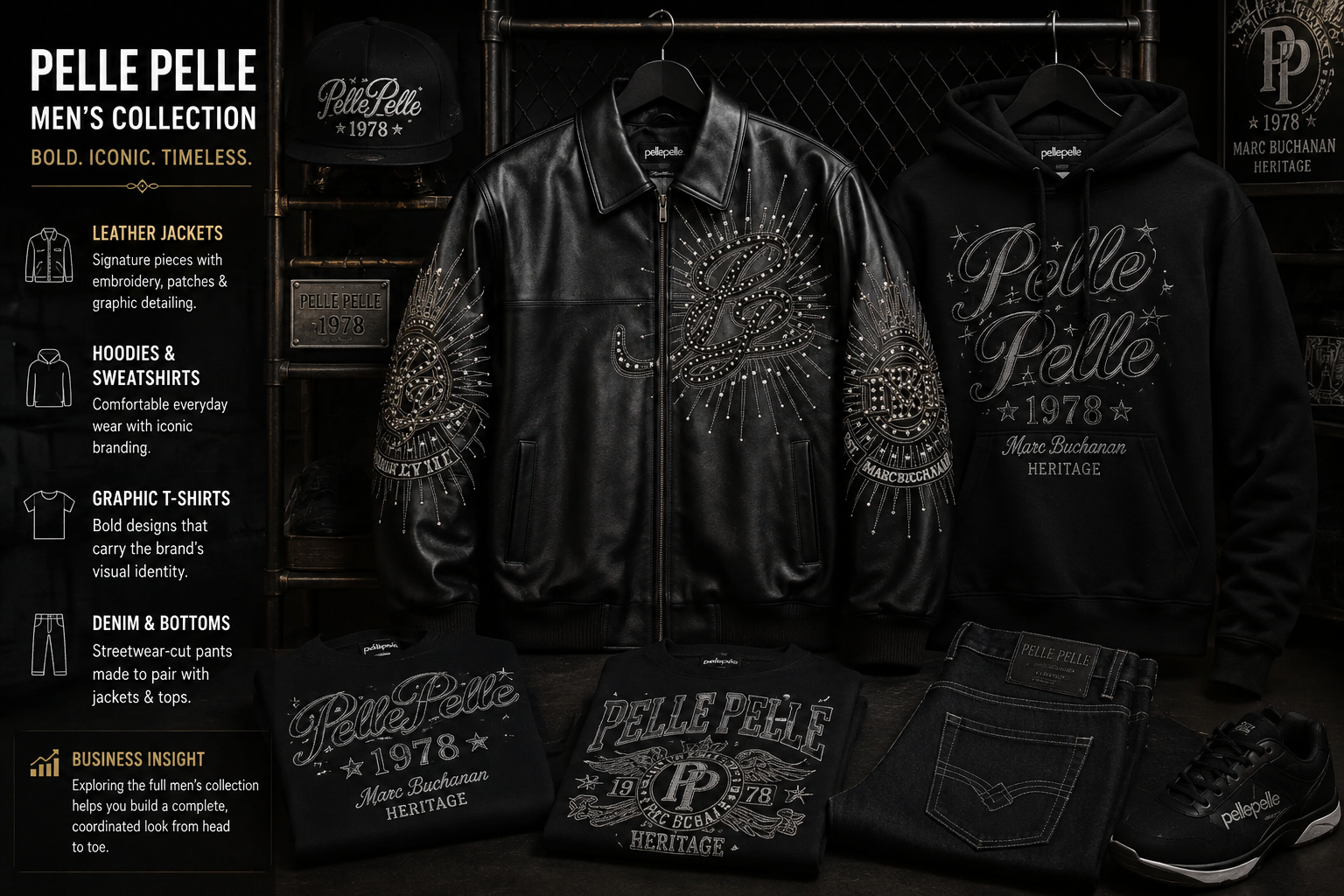 Pelle Pelle Men's Collection Guide 17 Pelle Pelle Jacket
