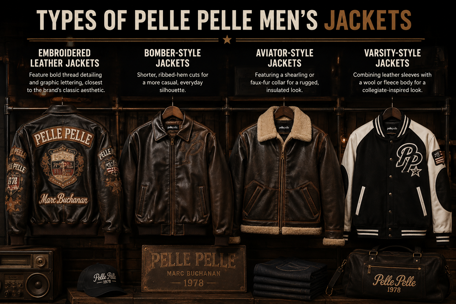 Pelle Pelle Men's Collection Guide 19 Pelle Pelle Jacket