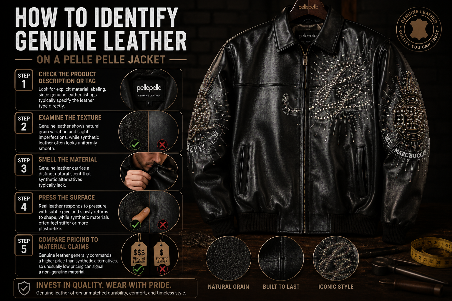 What Type of Leather Does Pelle Pelle Use? Complete Step-by-Step Guide 17 Pelle Pelle Jacket