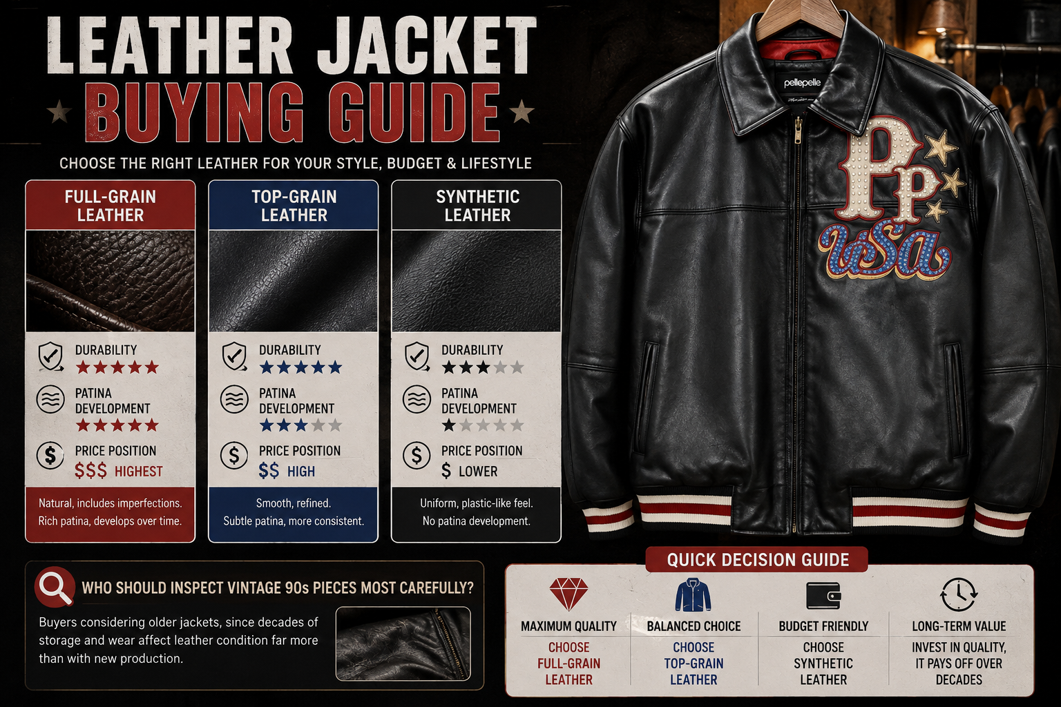 What Type of Leather Does Pelle Pelle Use? Complete Step-by-Step Guide 22 Pelle Pelle Jacket